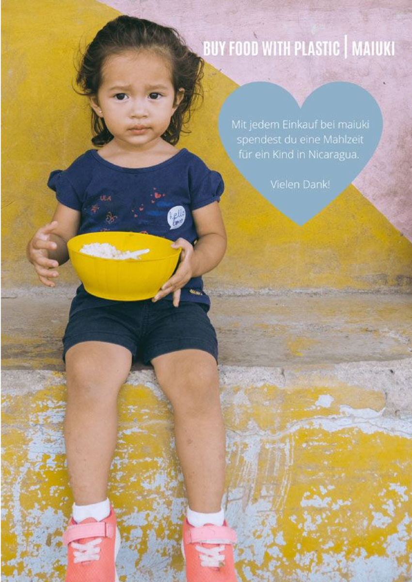 Buy food with plastic